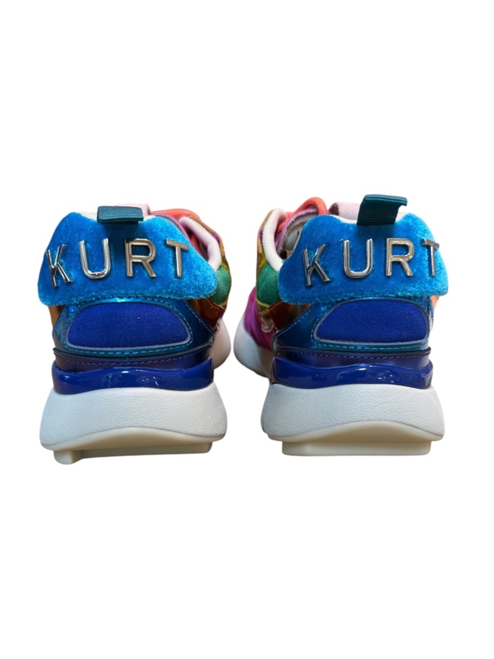 Kurt Geiger London Kurt Runner Rainbow Multicolor Chunky Sneakers EU 38 - Picture 5 of 8